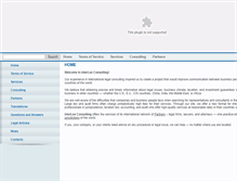 Tablet Screenshot of interlexconsulting.com